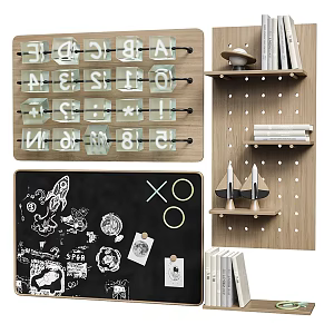 Modern wall decoration pendant 3d model
