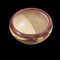 Folk Style Tableware Set With Hand Painted Bowl And Colorful Decorative Patterns