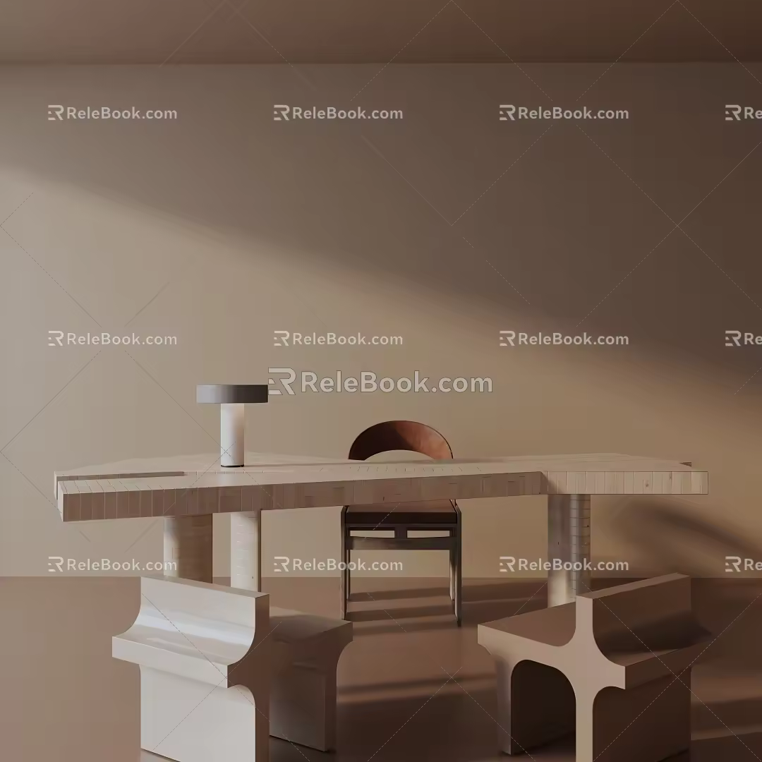 Table combination 3d model