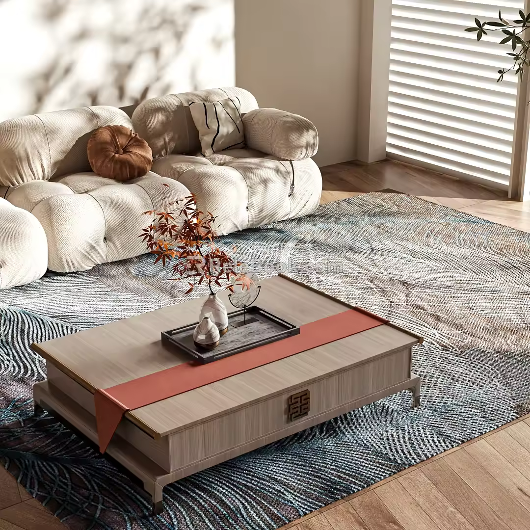 New Chinese style coffee table 3d model