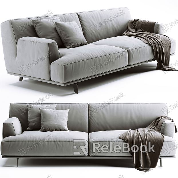 Modern Poliform double sofa model