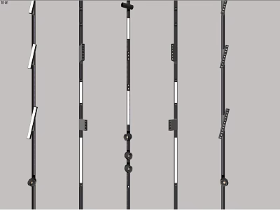 Modern Downlights And Spotlights With Various Styles For Home Interior Lighting 3d model