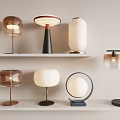 Modern table lamp 3d model