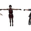 Modern Game Role Game Character Image Collection 3d model