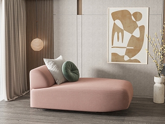 Modern single sofa 3d model