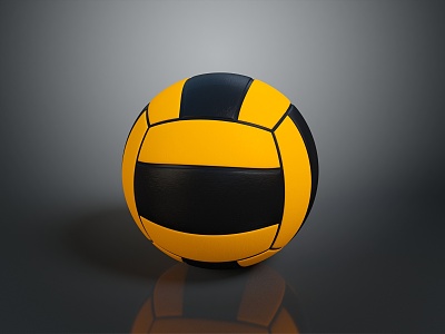 beach ball beach volleyball ball leather ball sports goods sports goods 3d model