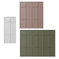 Modern Storage Dresser with Multiple Colors White Pink Green and Cabinet Doors
