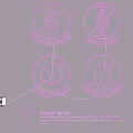 Neon Lamp Set With Ultraviolet Fluorescence Gluten Free GMO Free Sugar Free Lactose Free Signs
