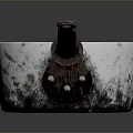 Old Rusty Metal Small Household Pot With Long Handle For Kitchen Daily Use