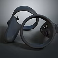 Black Loop Design Wireless Earbuds With Control Buttons And Ergonomic Fit