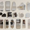 Modern Mirror 3d model