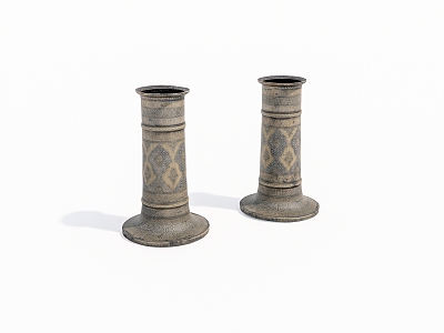 Decorative Styling Pillars 3d model