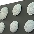modern ceiling lamp 3d model