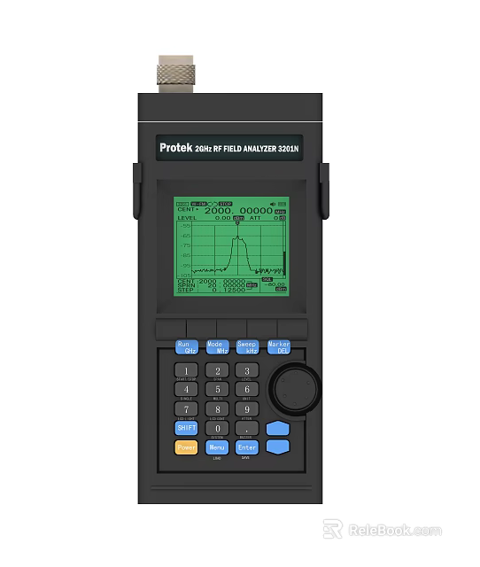 Protek 3280 SDI Field Analyzer Handheld Device With Display And Keypad 3d model 