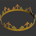 Crown Crown Crown Crown Home Ornaments Royal Goods Noble Goods Jewelry Ornaments 3d model