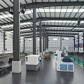Factory Workshop 3d model