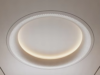 Round Ceiling Round Ceiling Punched Plate Ceiling 3d model