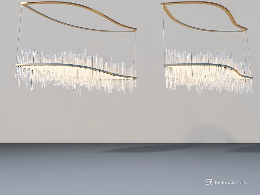 Modern Swing Door Design With Glass Panel And Metal Frame For Interior Spaces 3d model 