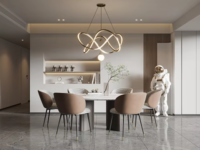 Modern Restaurant 3d model
