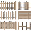 Wooden Railings Featuring Various Styles Including Vertical Horizontal And Lattice Designs