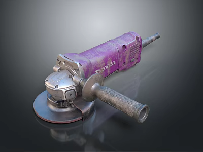 Modern angle grinder plane grinder grinding wheel grinder network sander 3d model