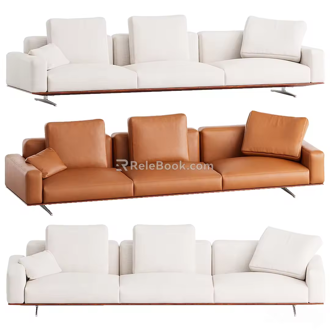 Multiplayer Sofa 3d model
