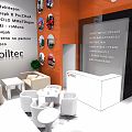 Modern Exhibition Booth Exhibition Exposition 3d model