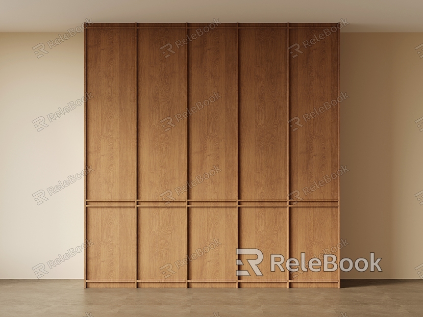 Middle Style Wardrobe Bone Line Wardrobe model