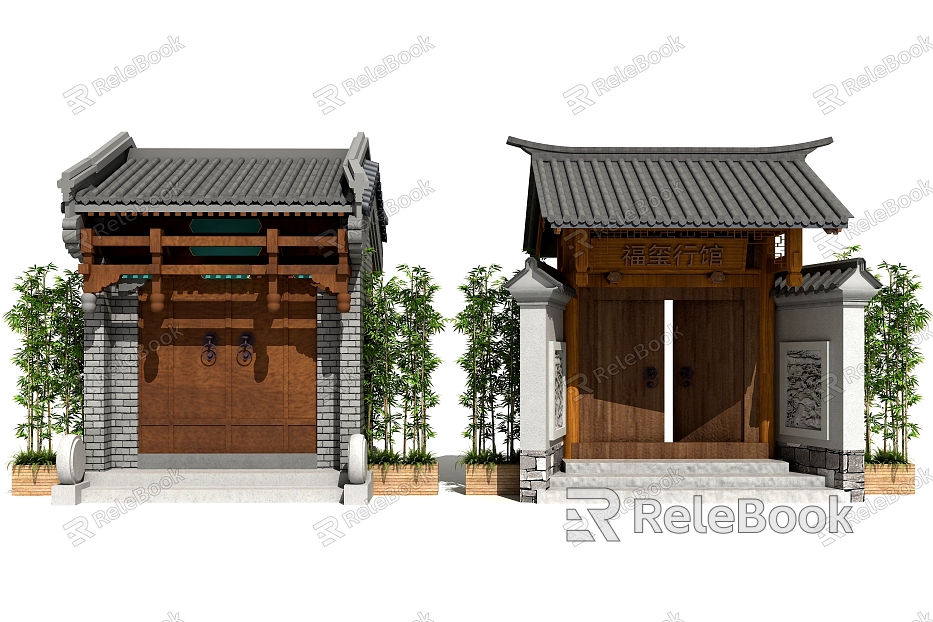 Chinese entrance model