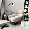 Single sofa 3d model