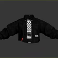 Stylish Black Leather Jacket Design With Zipper Details And Brand Tag