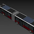 Red And Black 42 International Line Bus Connects People In City Transport
