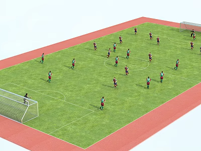 modern football stadium football 3d model modern football stadium football 3d model