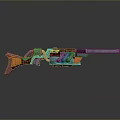 Science Fiction Firearms Next Generation Firearms Science Fiction Game Gun Game Firearms Game Gun Concept Gun Laser Gun 3d model