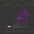 Unique Animated Neon Lamp With Cute Egg Shaped Design And Bright LED Lights
