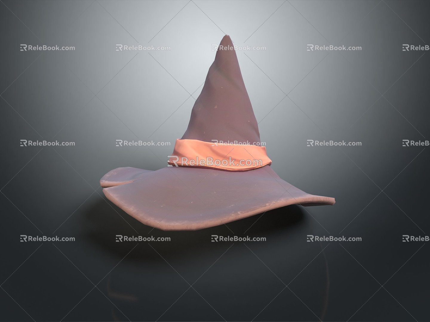 Modern Hat Witch Hat 3d model