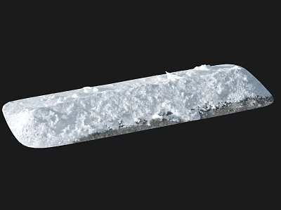 Durable Road Curb With Anti Slip Surface Design For Urban Sidewalk Safety 3d model