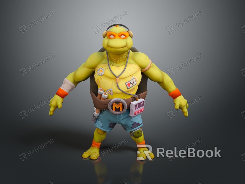 Ninja Turtles Teenage Mutant Ninja Turtles Cartoon Character Cartoon Ninja Turtles Animation Ninja Turtles model