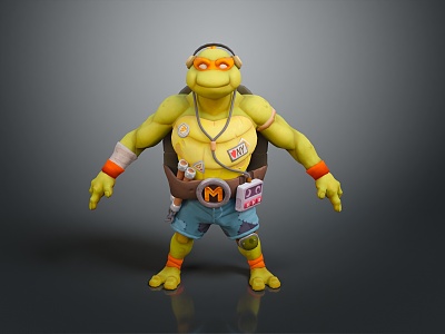 Ninja Turtles Teenage Mutant Ninja Turtles Cartoon Character Cartoon Ninja Turtles Animation Ninja Turtles model