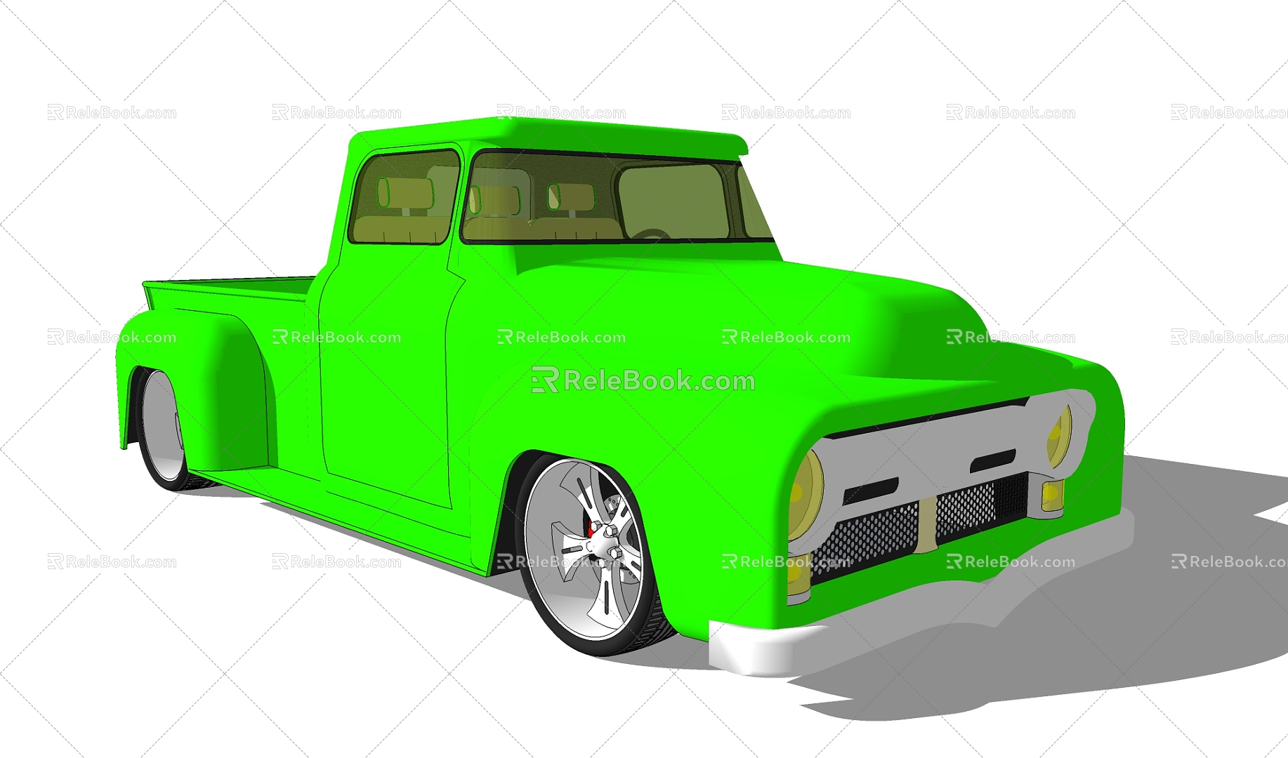 Hyundai Ford Pickup 3d model