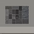 Different Stone And Tile Texture Samples With Various Surface Patterns And Designs