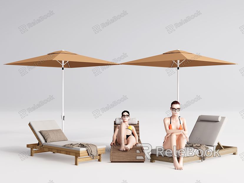 Modern Lounger Chair Outdoor Lounger Beach Chair model