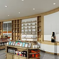 Modern Wenchuang Store Wenchuang 3d model