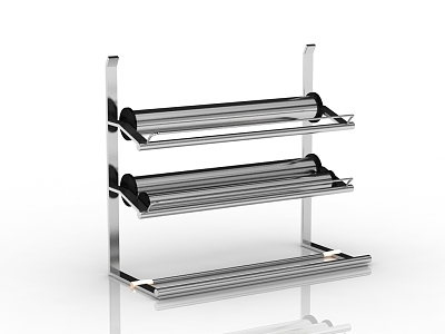 Modern seasoning rack 3d model