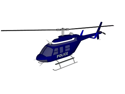 Helicopter 3d model