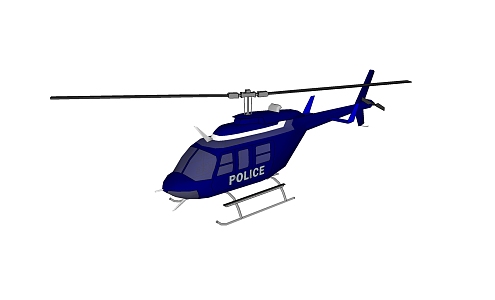 Helicopter 3d model