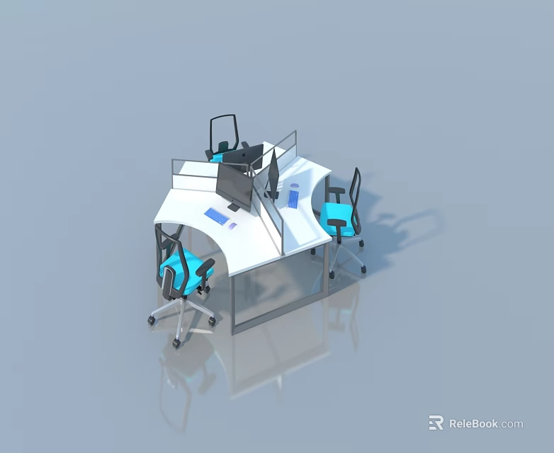 Modern Home Interior Hinged Door With Sleek Design And Smooth Opening Feature 3d model