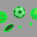 Collection of Various Sports Balls Including Basketball Soccer Volleyball Rugby Golf And Tennis