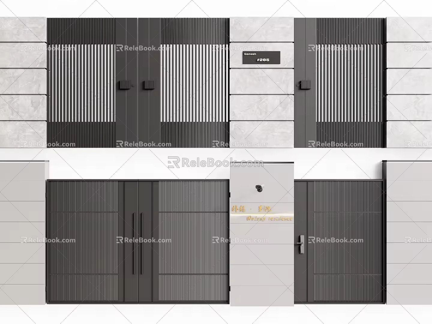 Gate 3d model