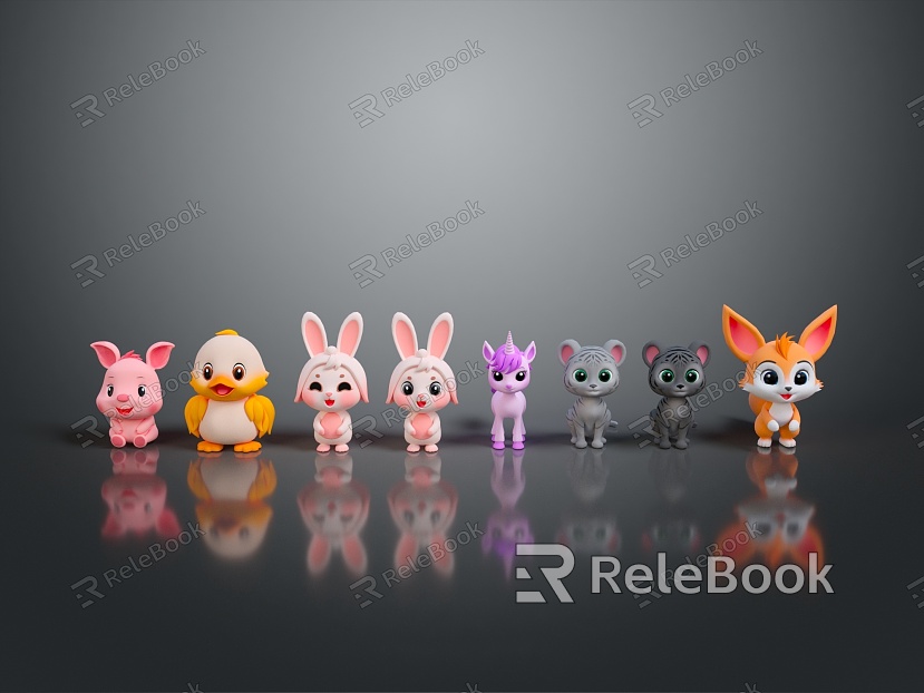 Cartoon Characters Cartoon Animals Cartoon Small Animals Game Characters Virtual Characters Anime Characters Cartoon Elves model